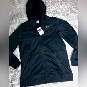 Nike Therma Fit Onyx Black Mens HoodieSz Large